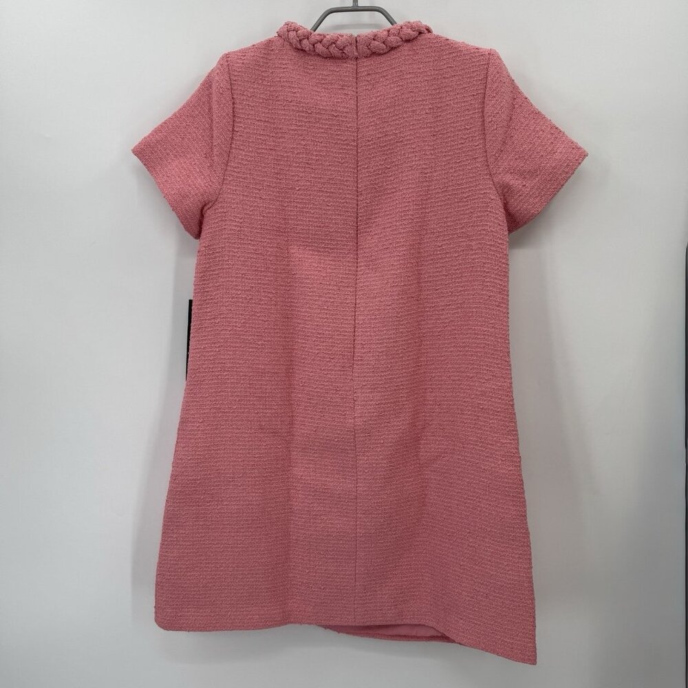 Tuckernuck Blush Peony Tweed Jackie Dress sz M Shift Mini Business Career NWT** - Picture 8 of 12